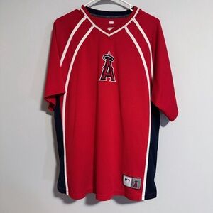 MLB Genuine Merchandise - Red Embroidered Angels Jersey